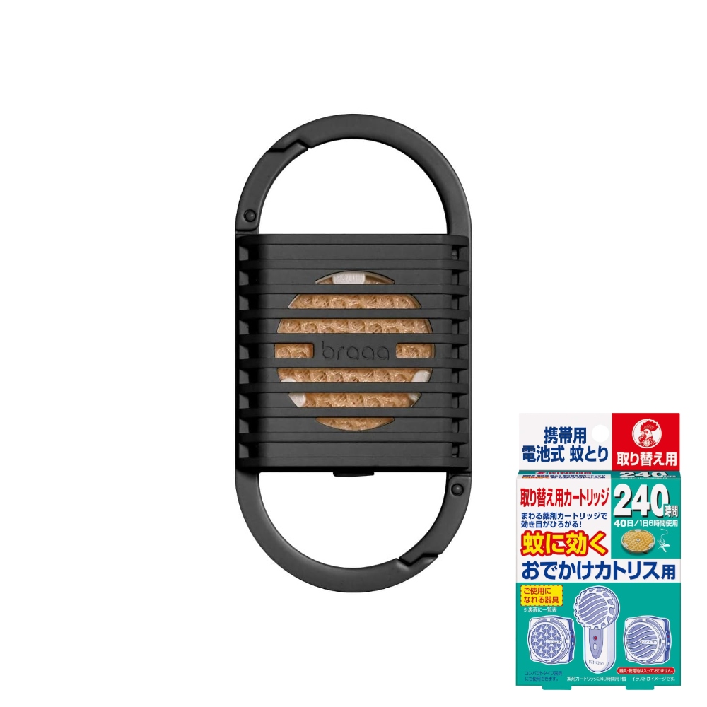 【預購】KINCHO × braaa canox 2026新款 電池式隨身驅蚊器 (可加購 40 日替換藥劑)