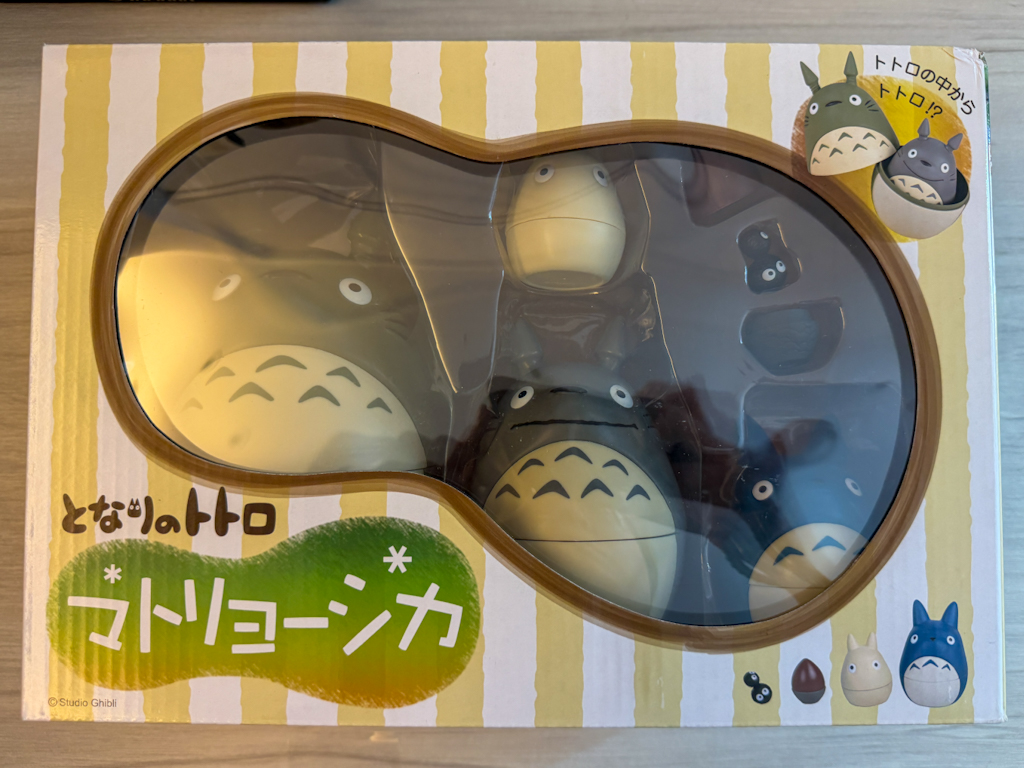 (預購) 龍貓俄羅斯套娃玩具