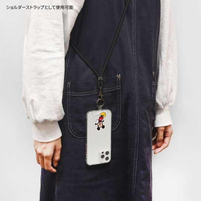 🌸 【預訂】Mickey 電話斜孭繩 - JPDisney 16/6 新品