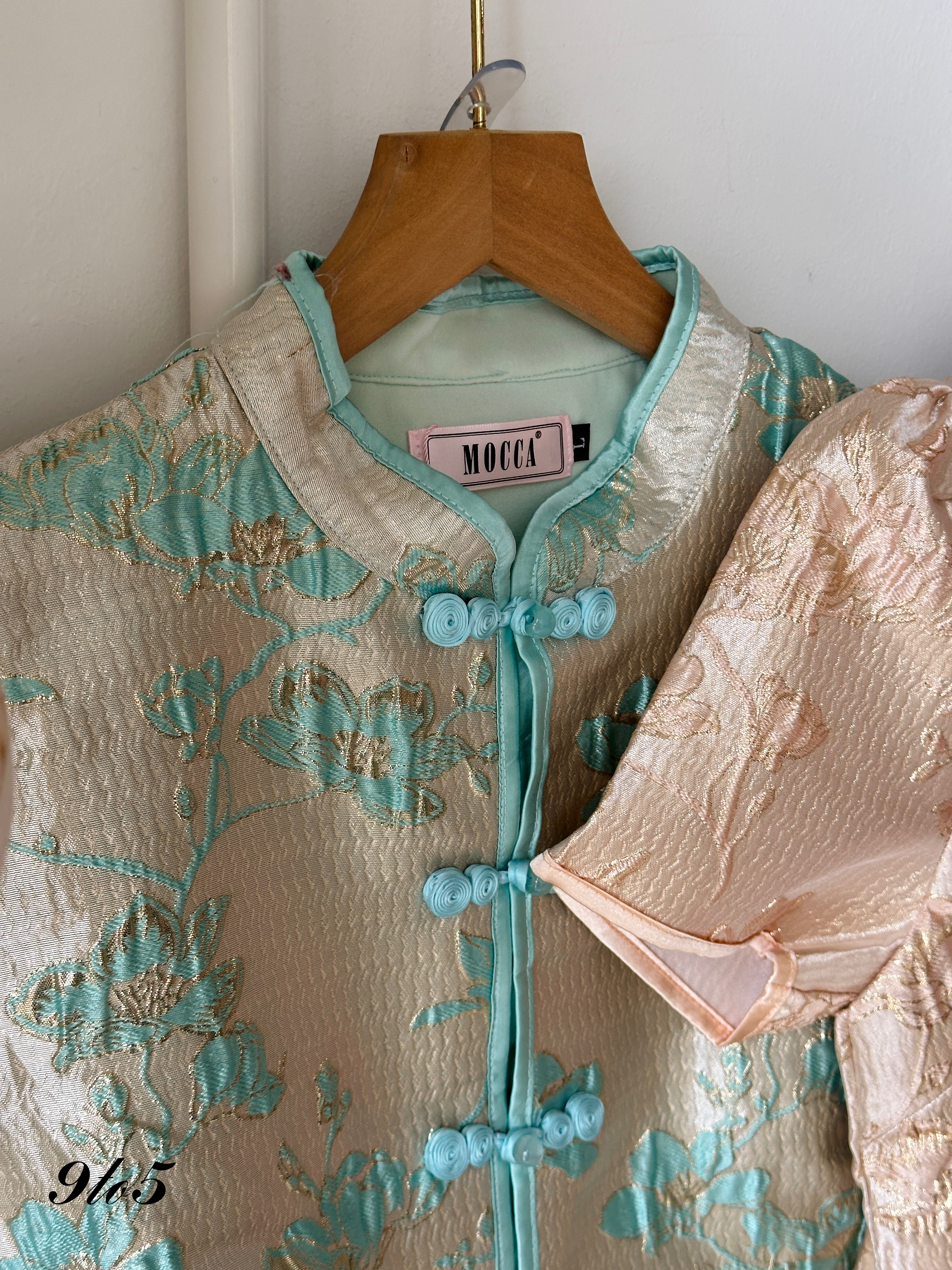 D2319 Cheongsam Matching Set - 3 Colors