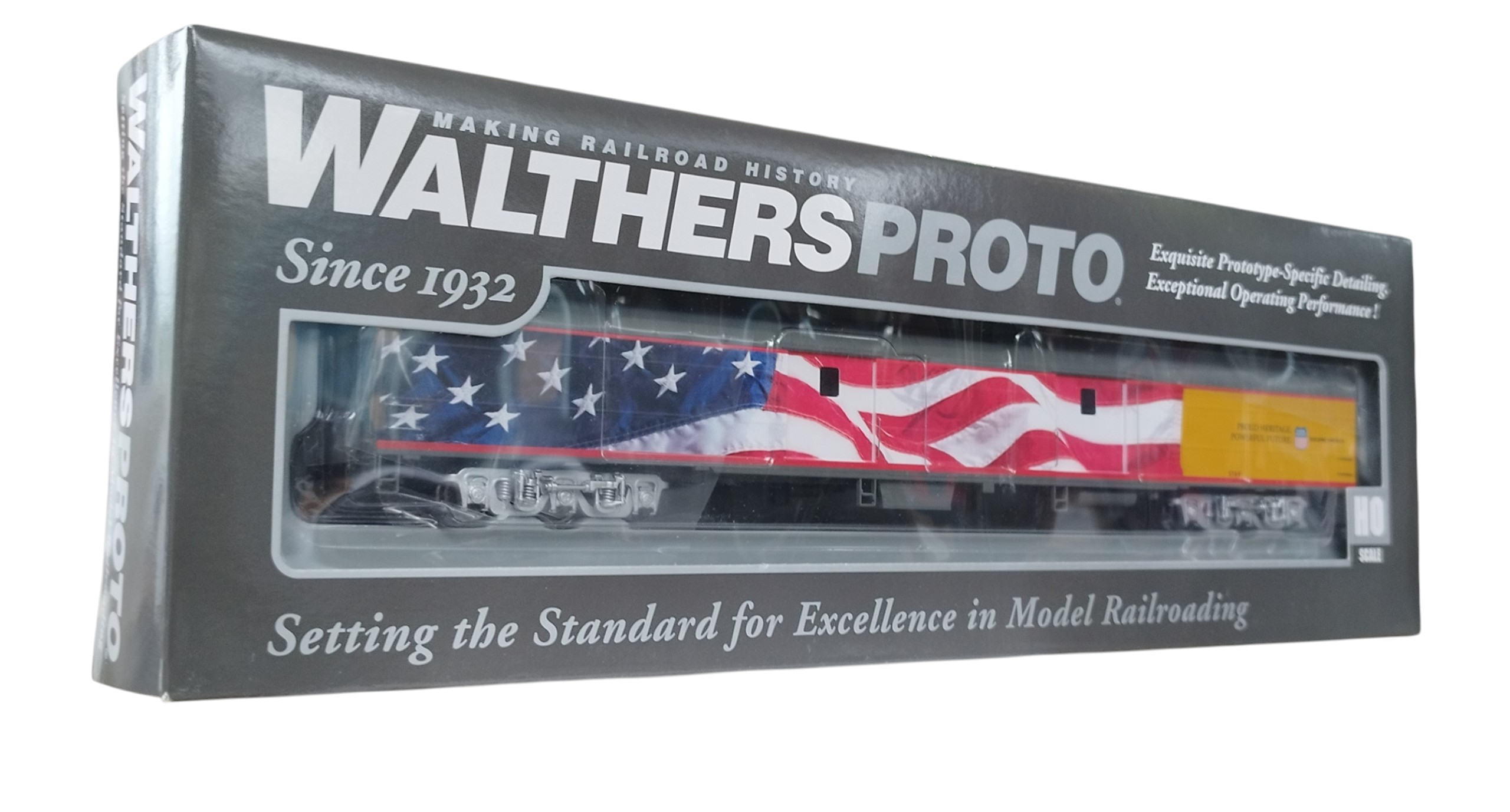 UP Heritage Series 85' ACF Baggage Car "US Flag" #5769