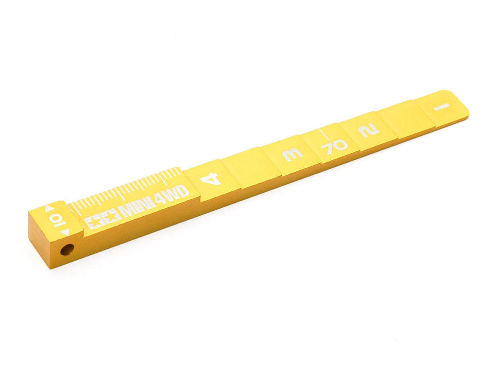 MINI 4WD SETTING GAUGE (GOLD)