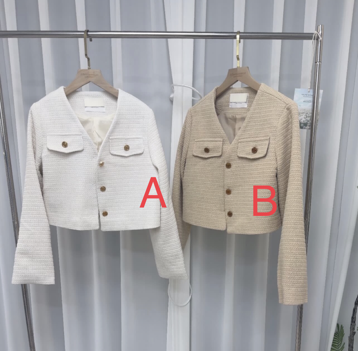 jacket🇰🇷🇰🇷新款速遞 27/10🔥🔥14715#ff4576
