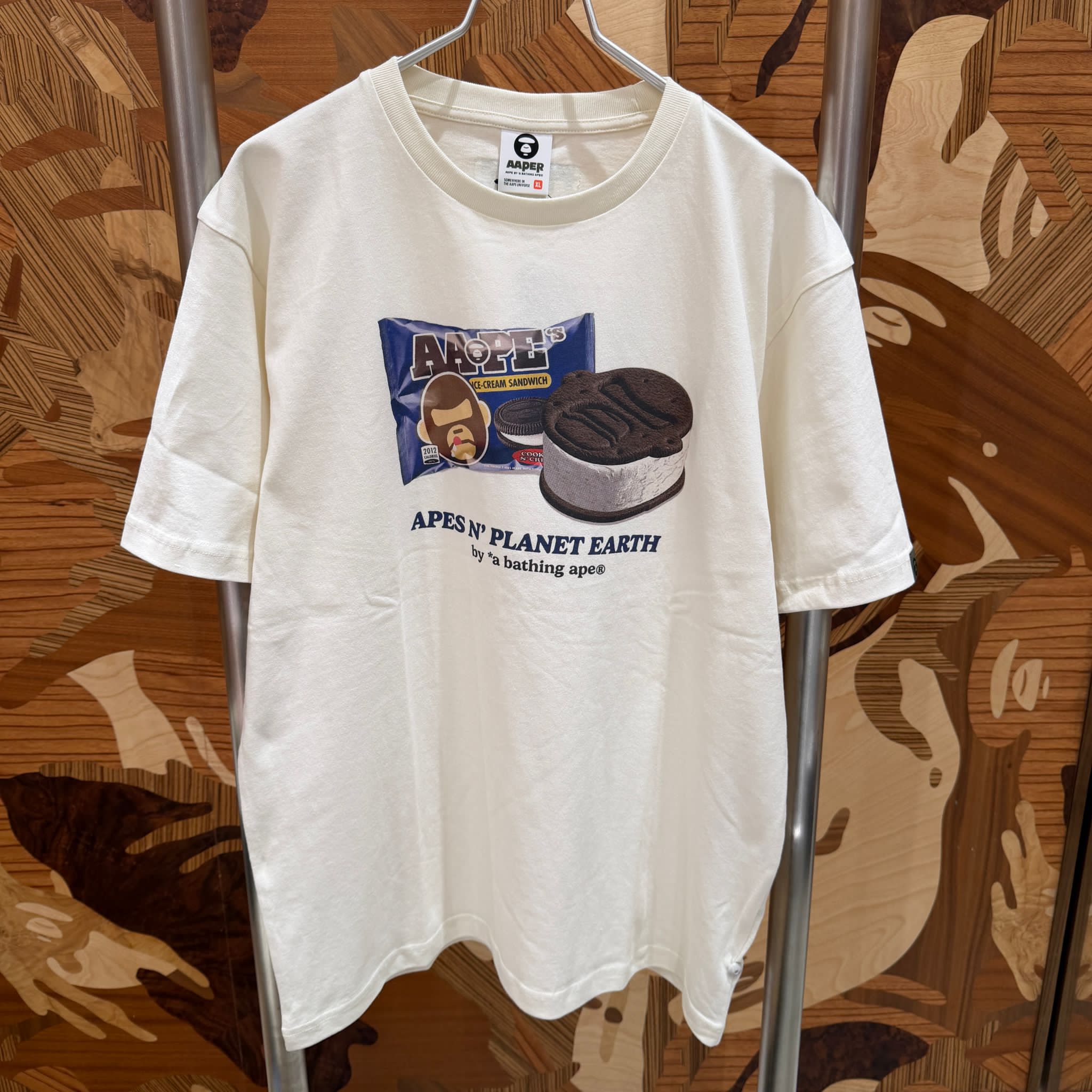 AAPE Regular fit AAPER graphic tee (1824)