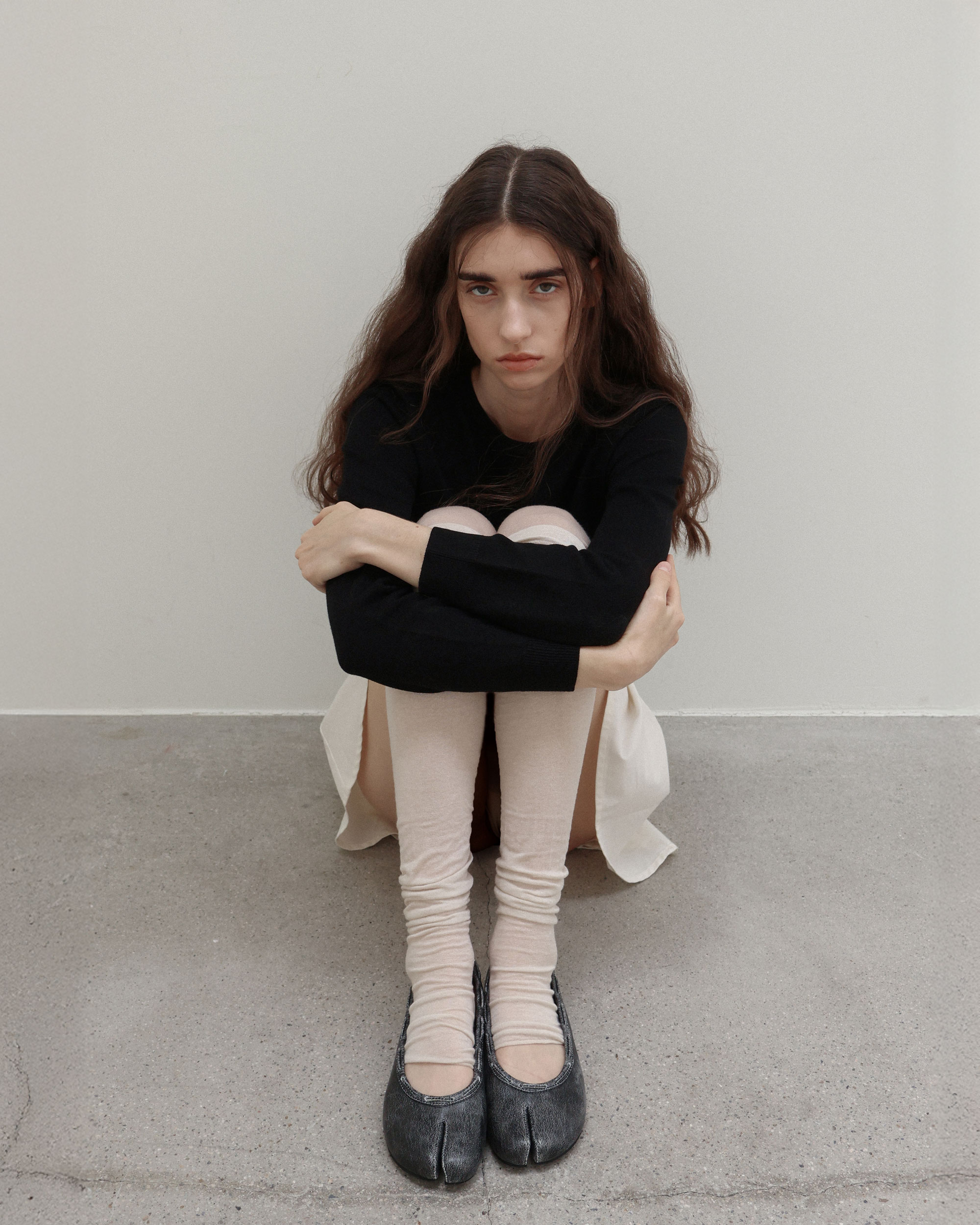 PAES | Leather String Flat Vintage