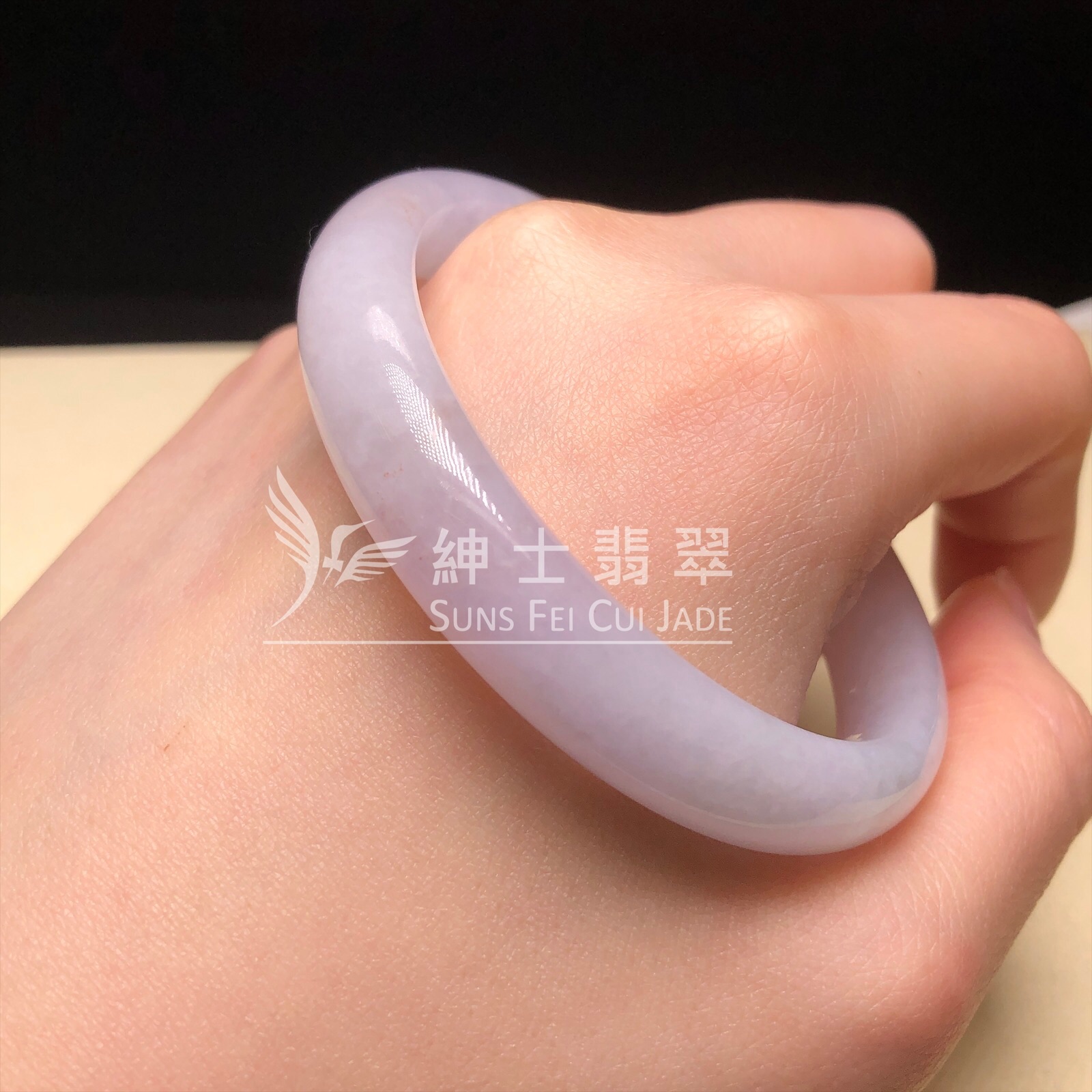 #YY00018 翡翠春彩福鐲