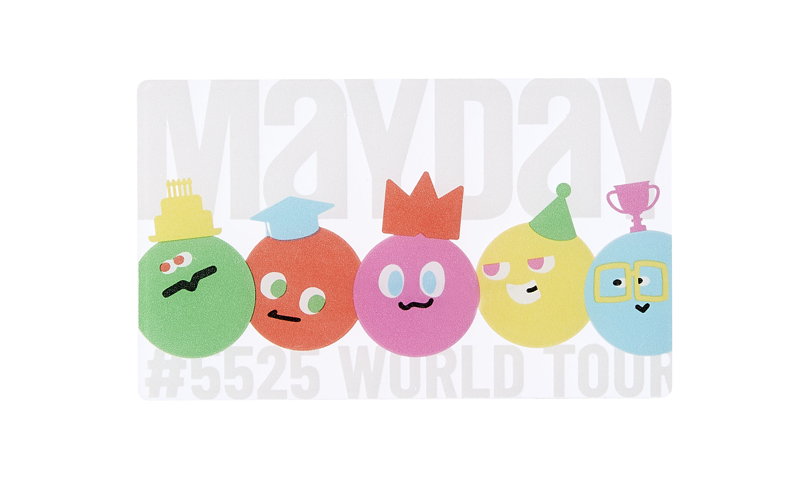 〔五月天 #5525 ] 我給你全部全部全部全部紙花組｜派對動物版（綫下自取）（非綫上）