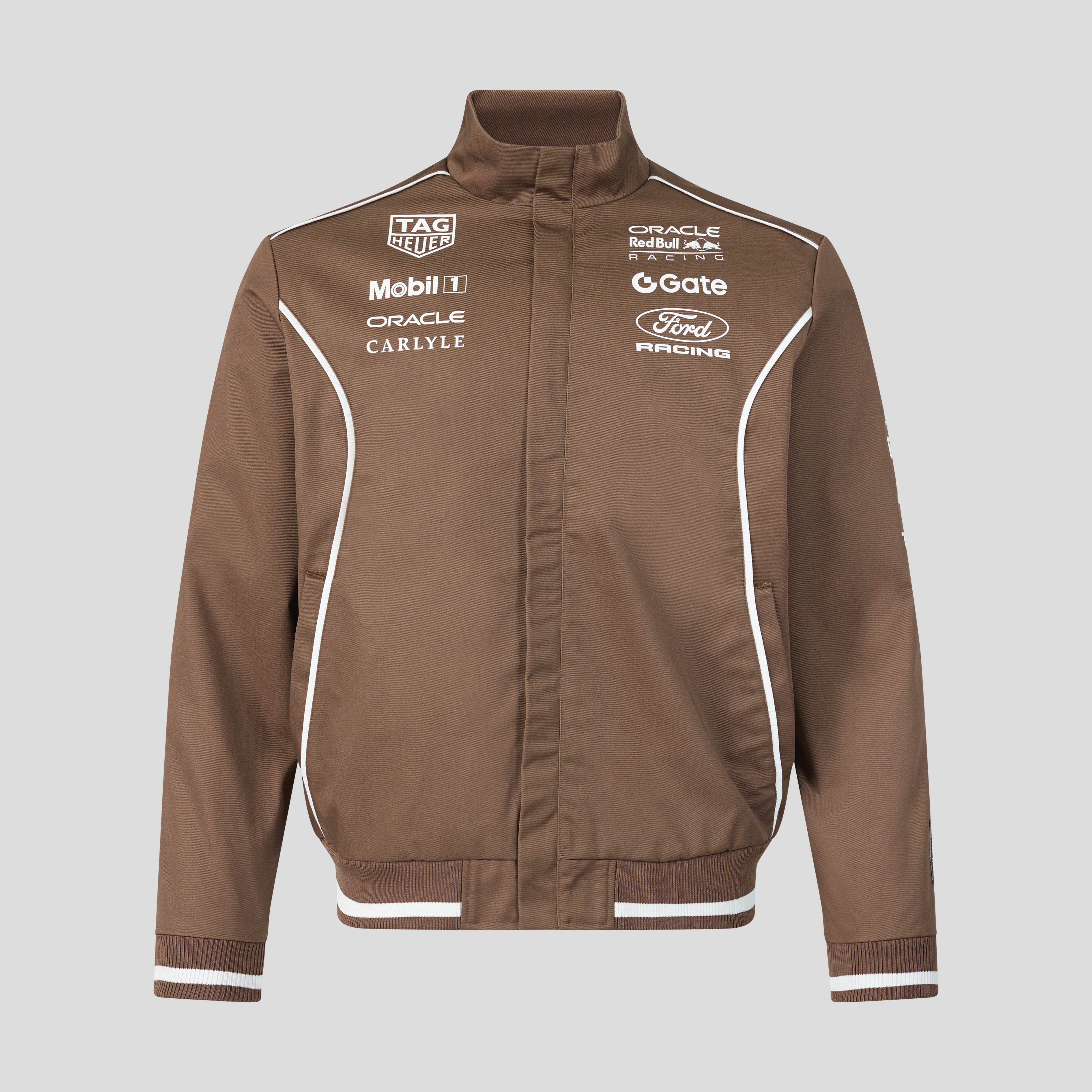 Castore F1 Red Bull Racing 紅牛車隊野馬棕復古賽車外套 SLU00095RBR-P030