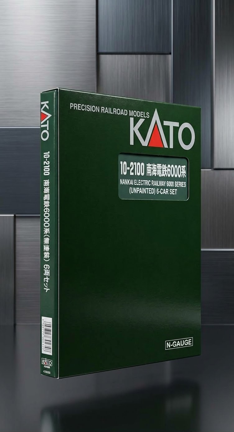 不銹鋼型南海電鉄6000系(無塗装) Kato N