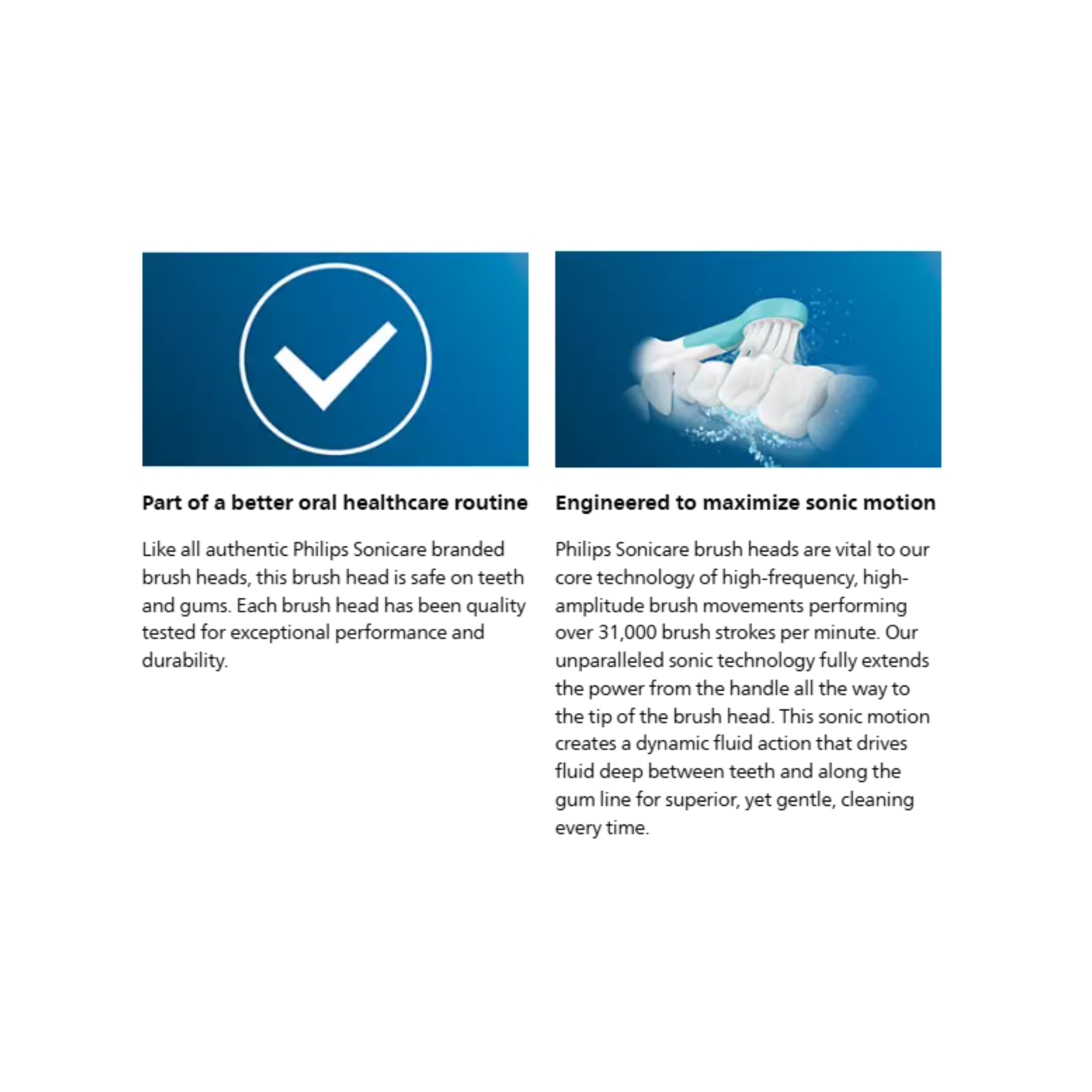 Philips Sonicare for Kids Compact Toothbrush Heads 2pcs (HX6032/63)