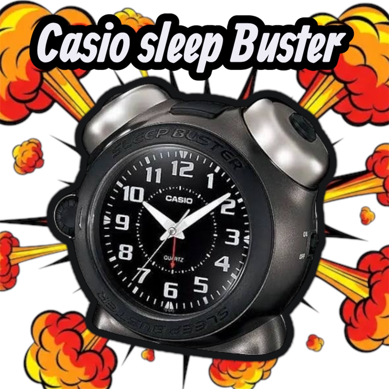 Casio Sleep buster 爆音鬧鐘