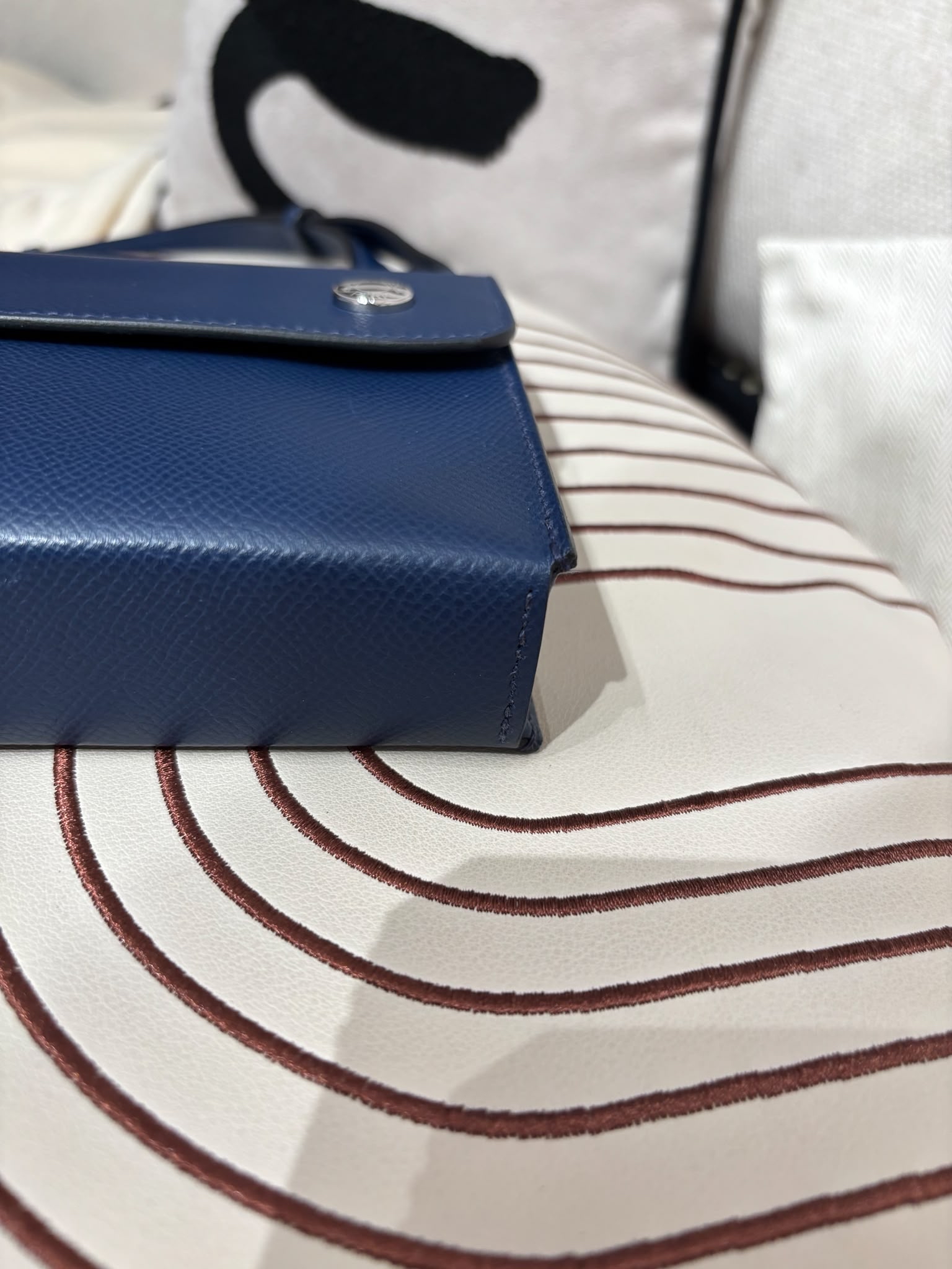 Hermes Snap Wallet Pochette Stamp K 100%Authentic, 98%New ✅收據副本 ✅Dust bag