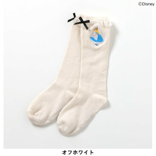 🆕【⭐訂購⭐】 🇯🇵日本直送🌀#AliceintheWonderland 荷葉邊小絲帶 長襪🌀[ELBA-0199][260308]