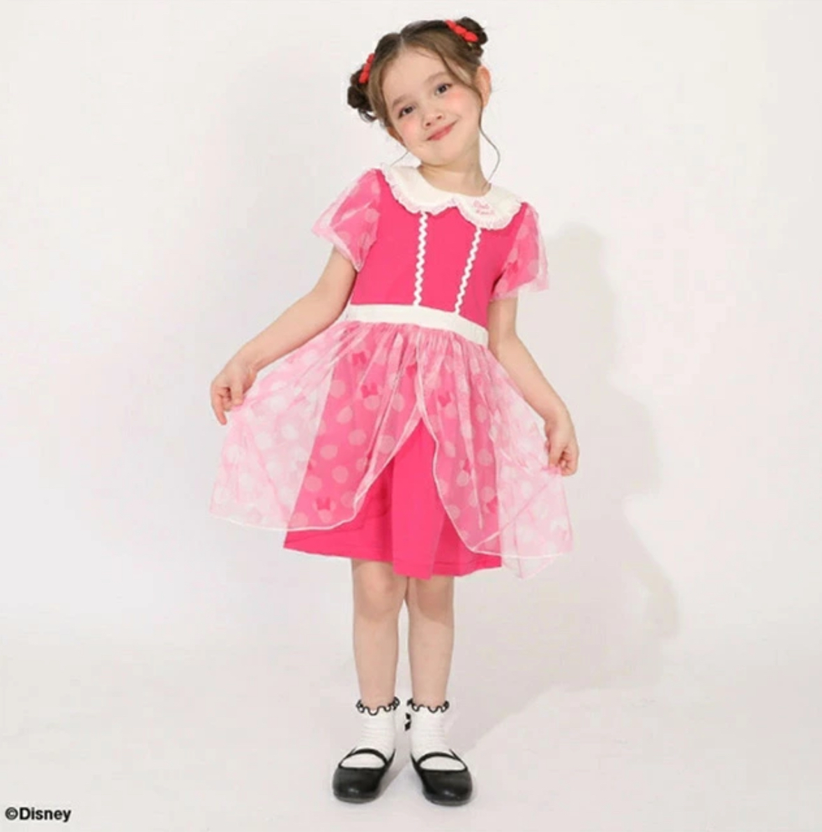 🇯🇵預訂 日本直送🇯🇵Babydoll x Disney公主系列八色公主造型短袖連身裙