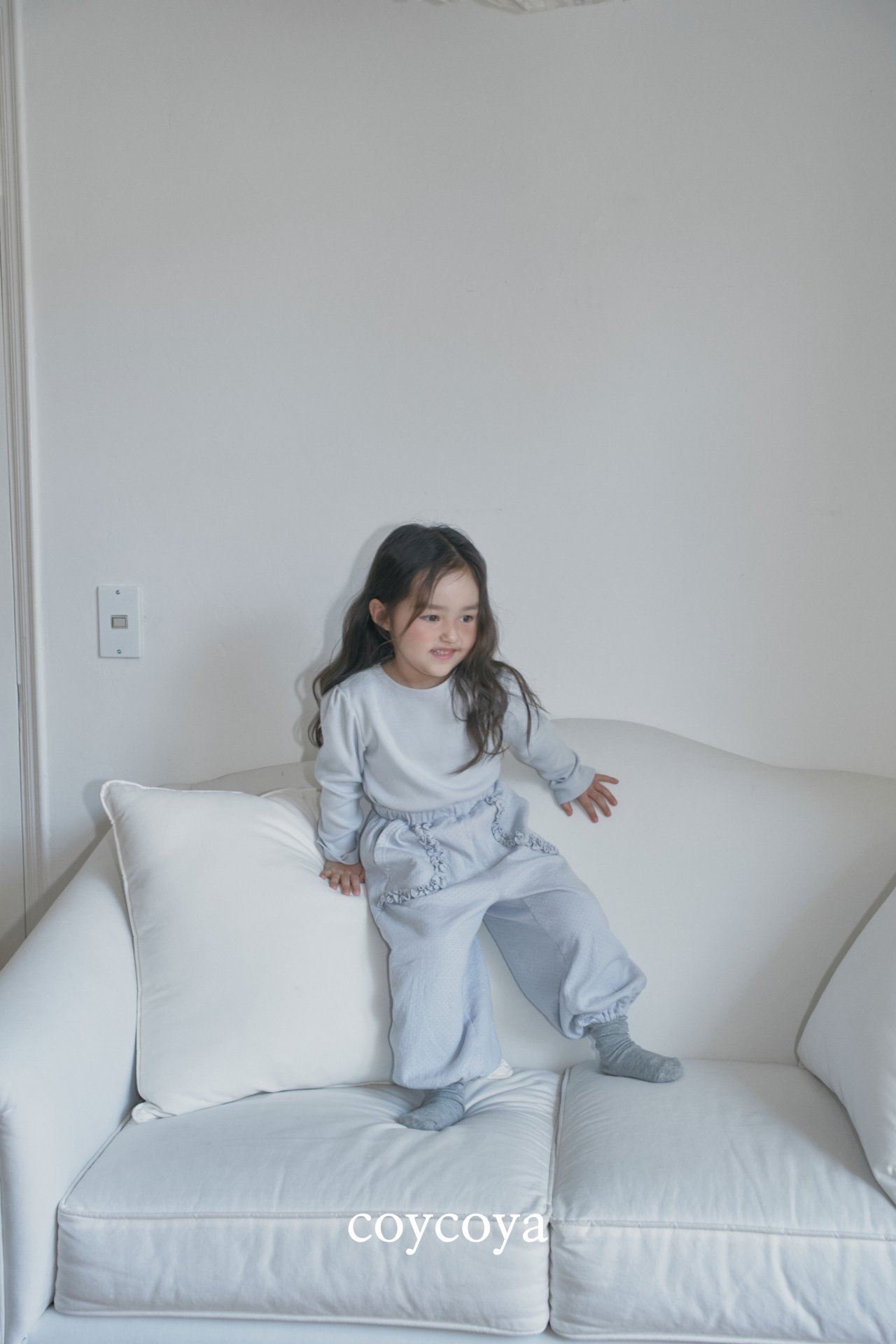 🌸預訂 韓國直送🌸🇰🇷COYCOYA兩色優雅褶皺長袖上衣