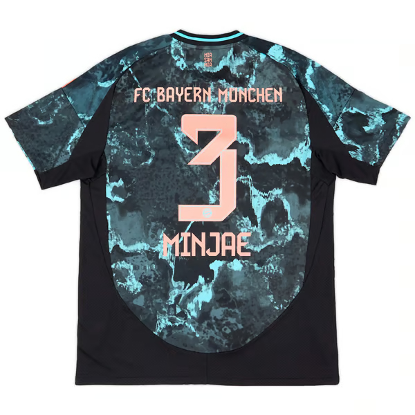 Adidas Bayern Munich 拜仁慕尼黑 2024-25 作客球迷版球衣 (可加印字章) IZ3130