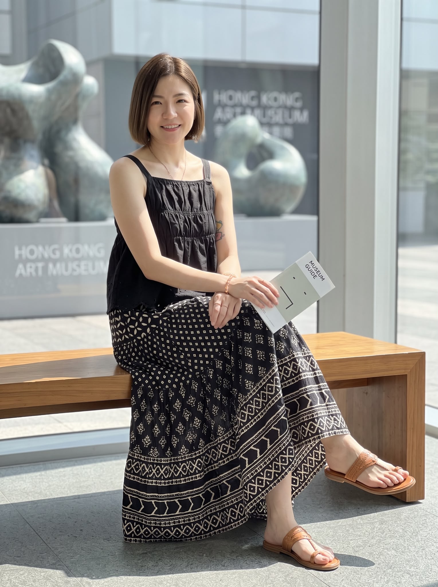 2716 Black 4-Layer Pattern BP Skirt 39"