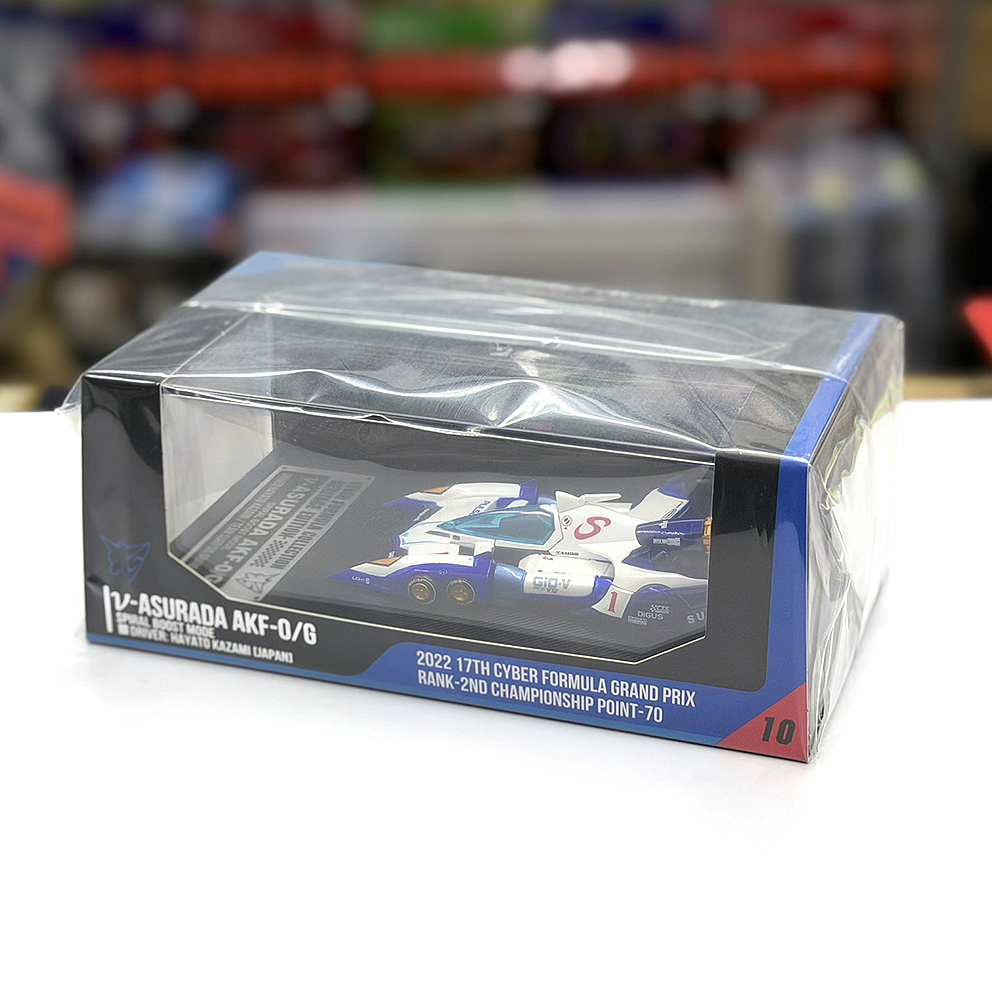 (行版) MegaHouse C.F.C. Cyber​​ Formula Collection -Heritage Edition- 新世紀GPX 高智能方程式 SIN 雷神 Nu Asurada AKF-0/G Spiral Boost Mode 