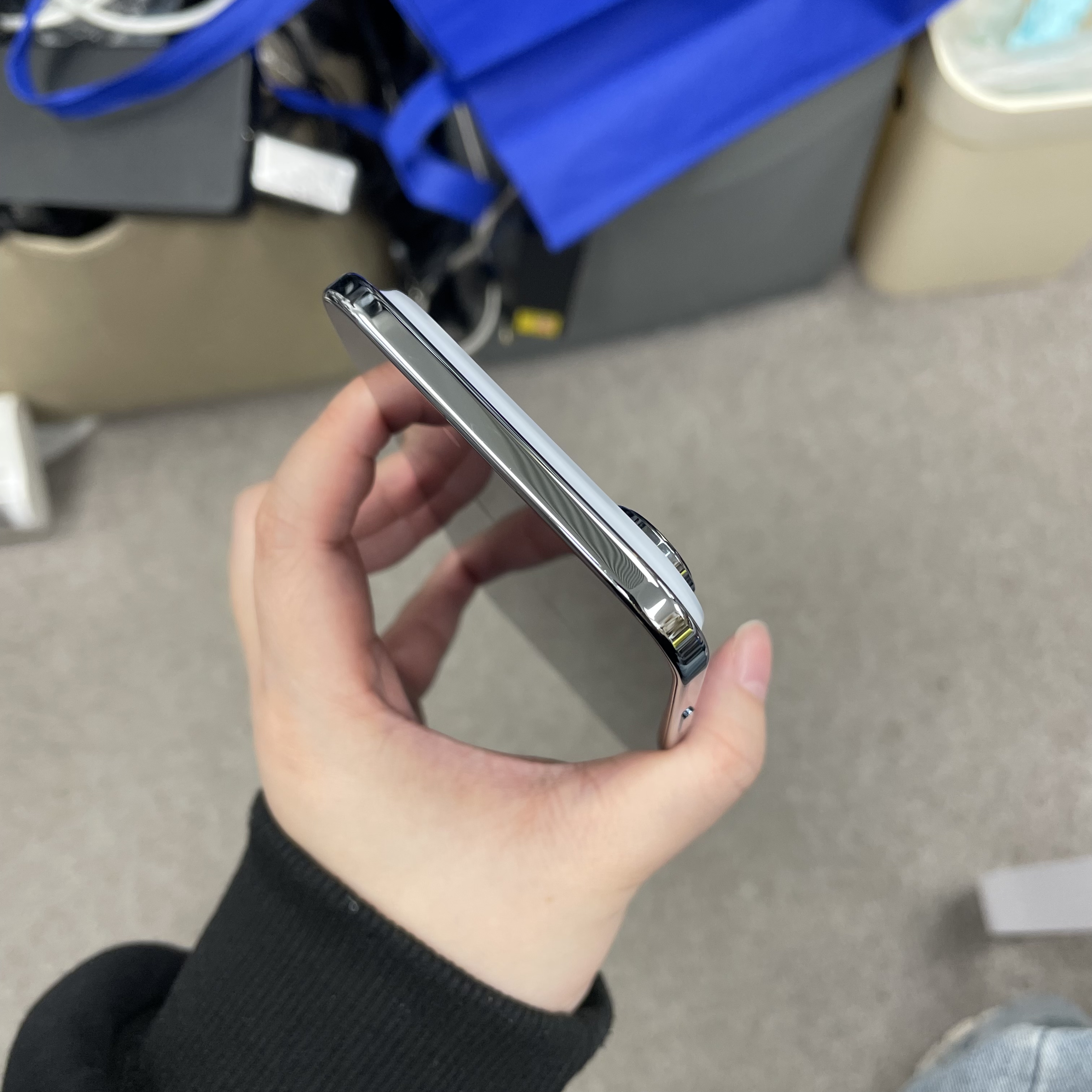 *5943 17 Air 完美機 256GB 電100 藍色 blue