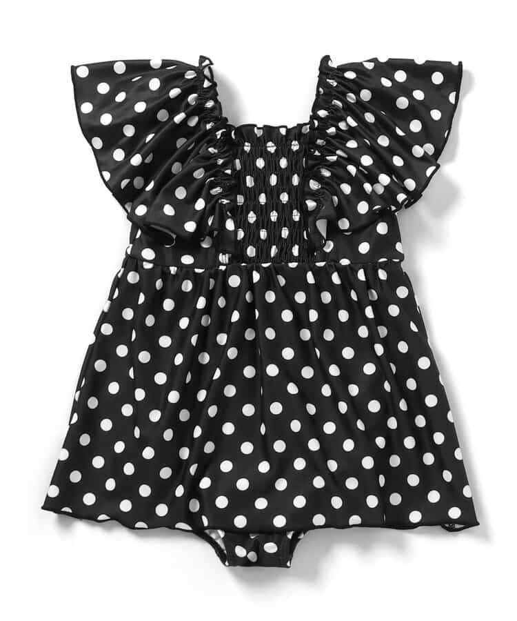 🇯🇵預訂 日本直送🇯🇵Apres les cours六色圖案印花褶皺荷葉邊連身泳衣