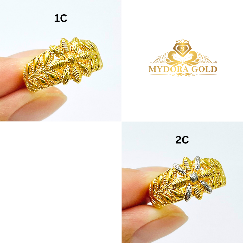 MYDORA Cincin Olive Blossom (5G) l EMAS 916/22K
