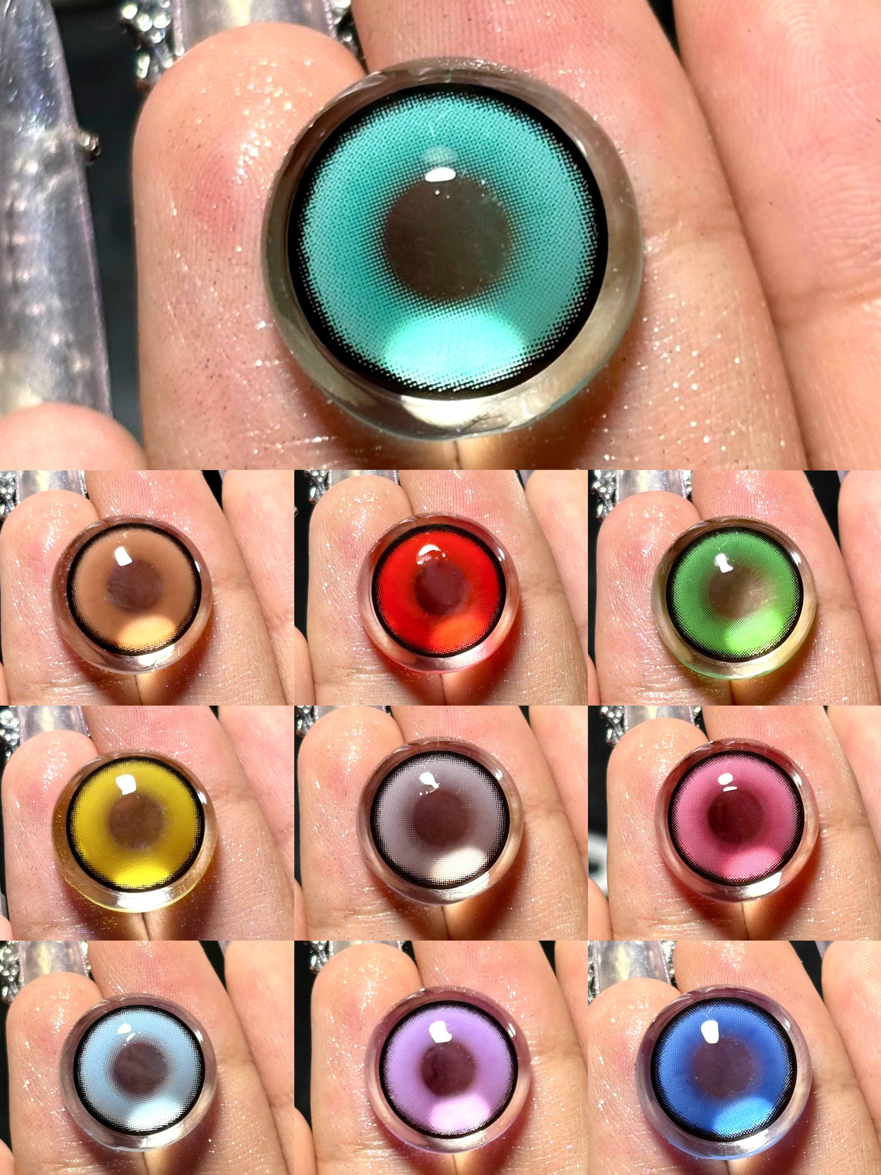 Cupid 日拋 火系紅/飛行藍/重生綠/草系綠/電系黃 經典十色系列