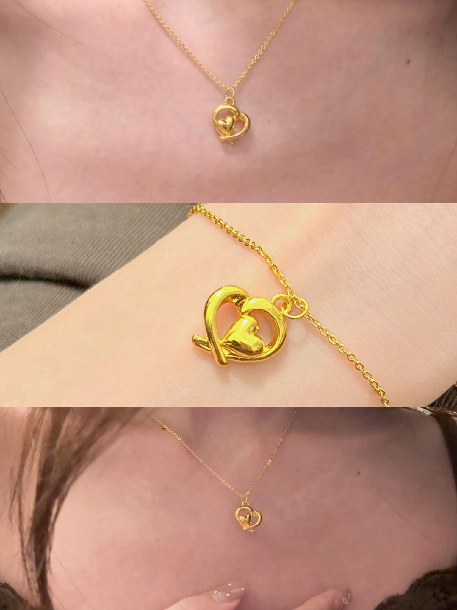 9999黄金吊墜18💛 (預訂貨品)