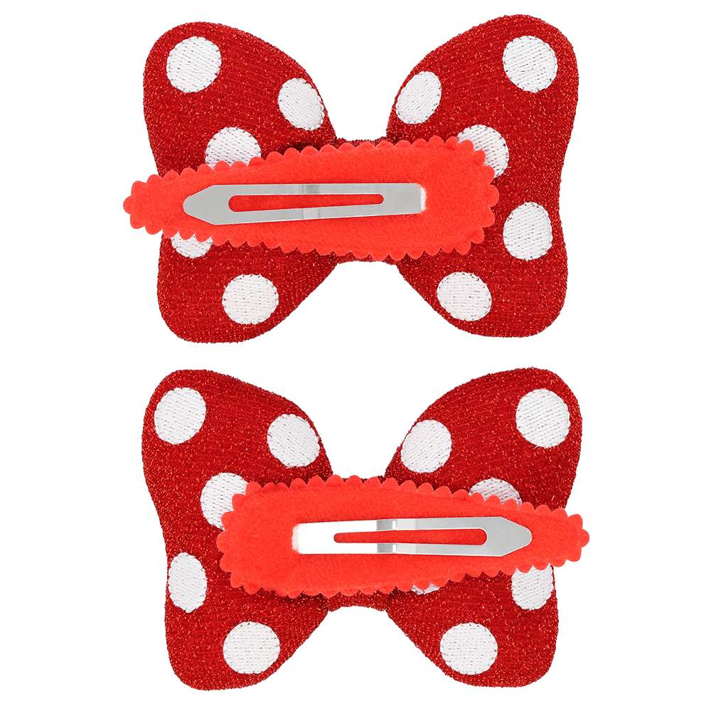 【預訂】TDR Minnie 髮夾 2p (A)