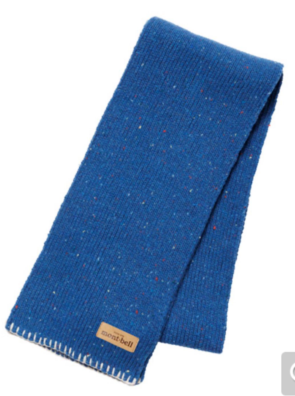 Montbell kids 羅紋針織輕薄圍巾