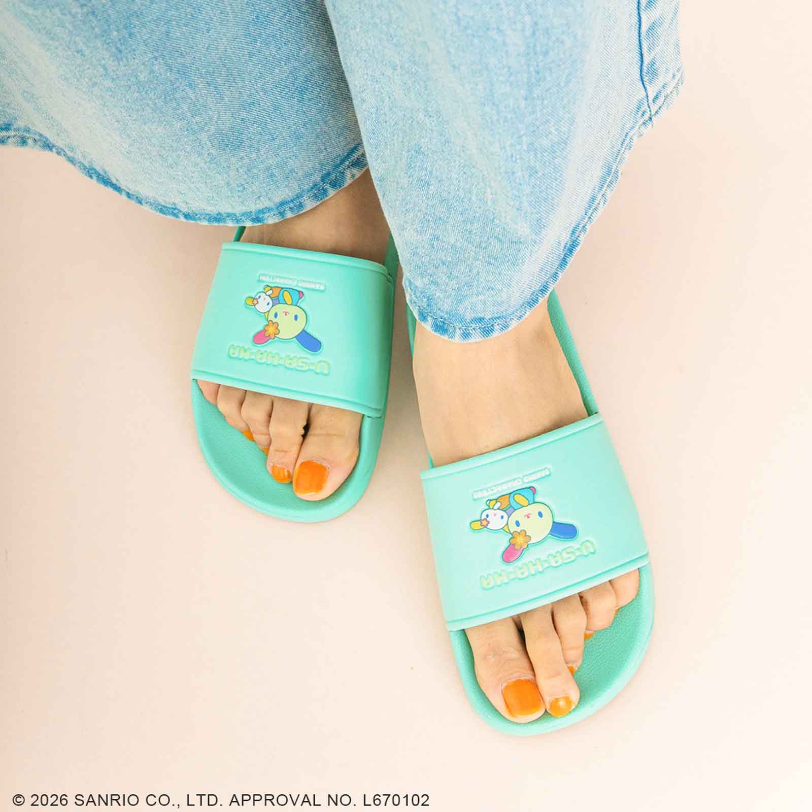 🎌日本直送🎌CoWRAP x Sanrio 彩色系列 拖鞋（$189