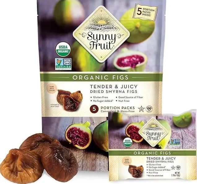 Sunny Fruit 有機無花果乾 250g (無添加糖-不含麩質) 此日期或之前食用：2027.7.16