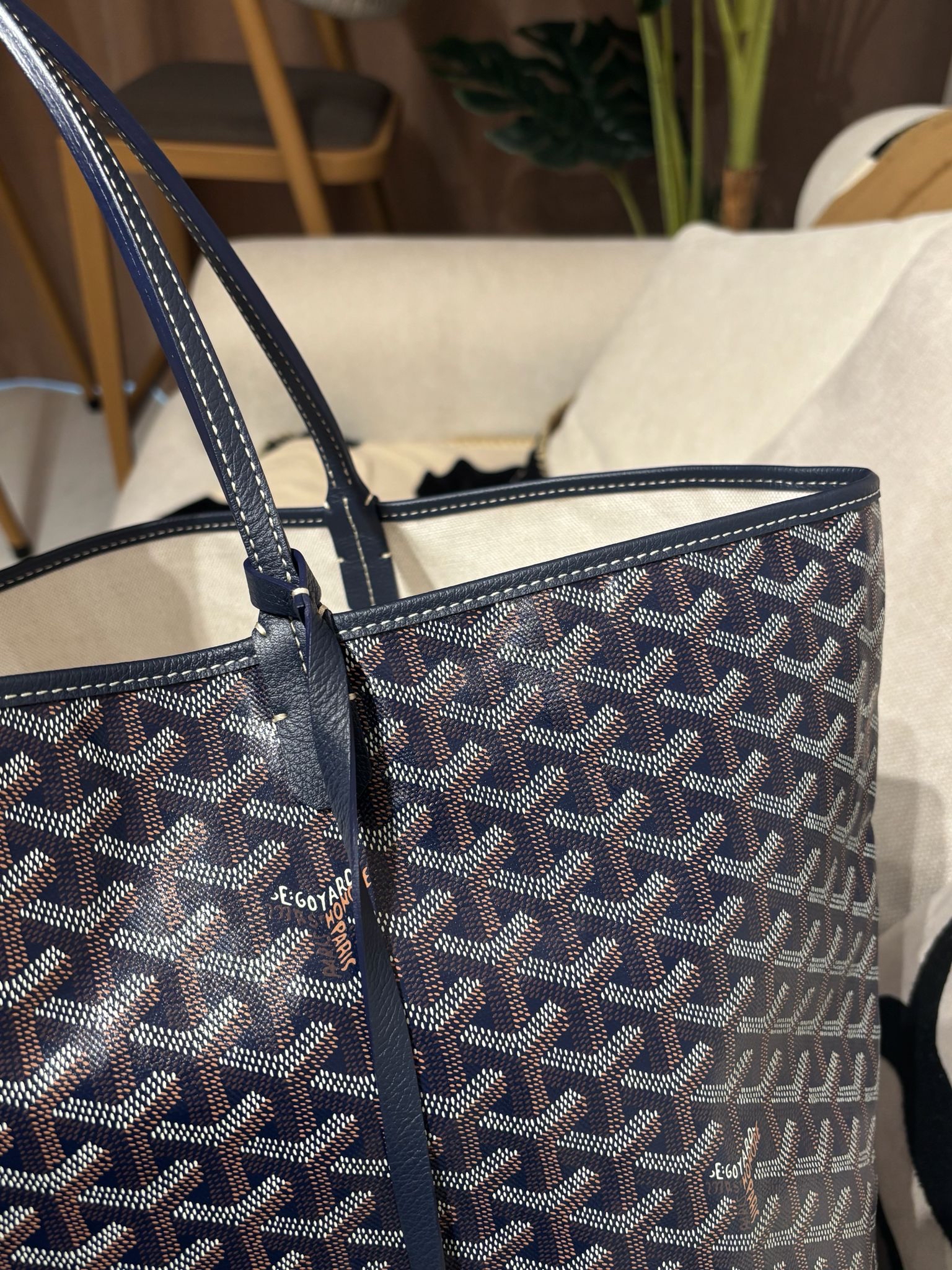 Goyard Saint Louis Gm tote 100%Authentic, 98%new ✅dust bag 