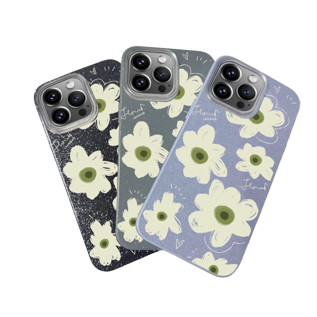 BLING CASE PHONE FOR IPHONE - DESIGN FLOWER J