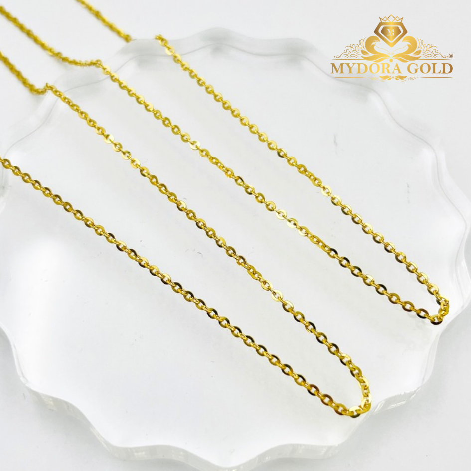 MYDORA Rantai Leher Polo 3g+ l EMAS 375/9K