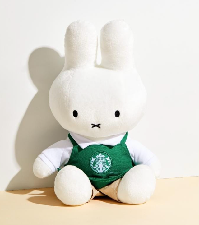 香港限定商品 スターバックスミッフィー バリスタぬいぐるみ 新品高さ約42cm 🐰 Pre-order - Starbucks x Miffy 限定
