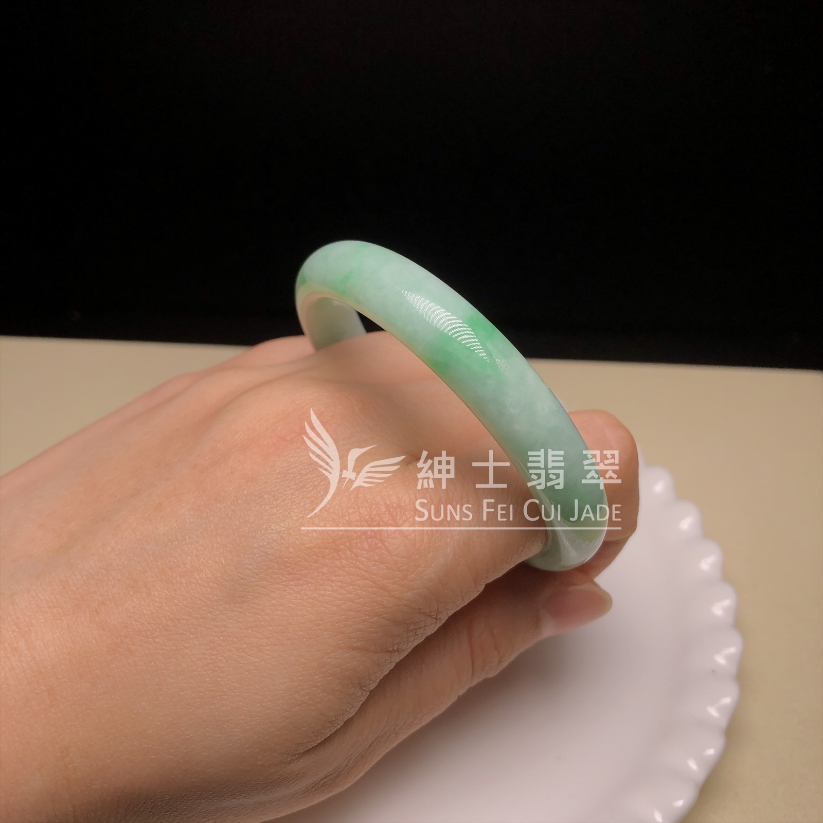 滿綠福鐲52.7mm C06217