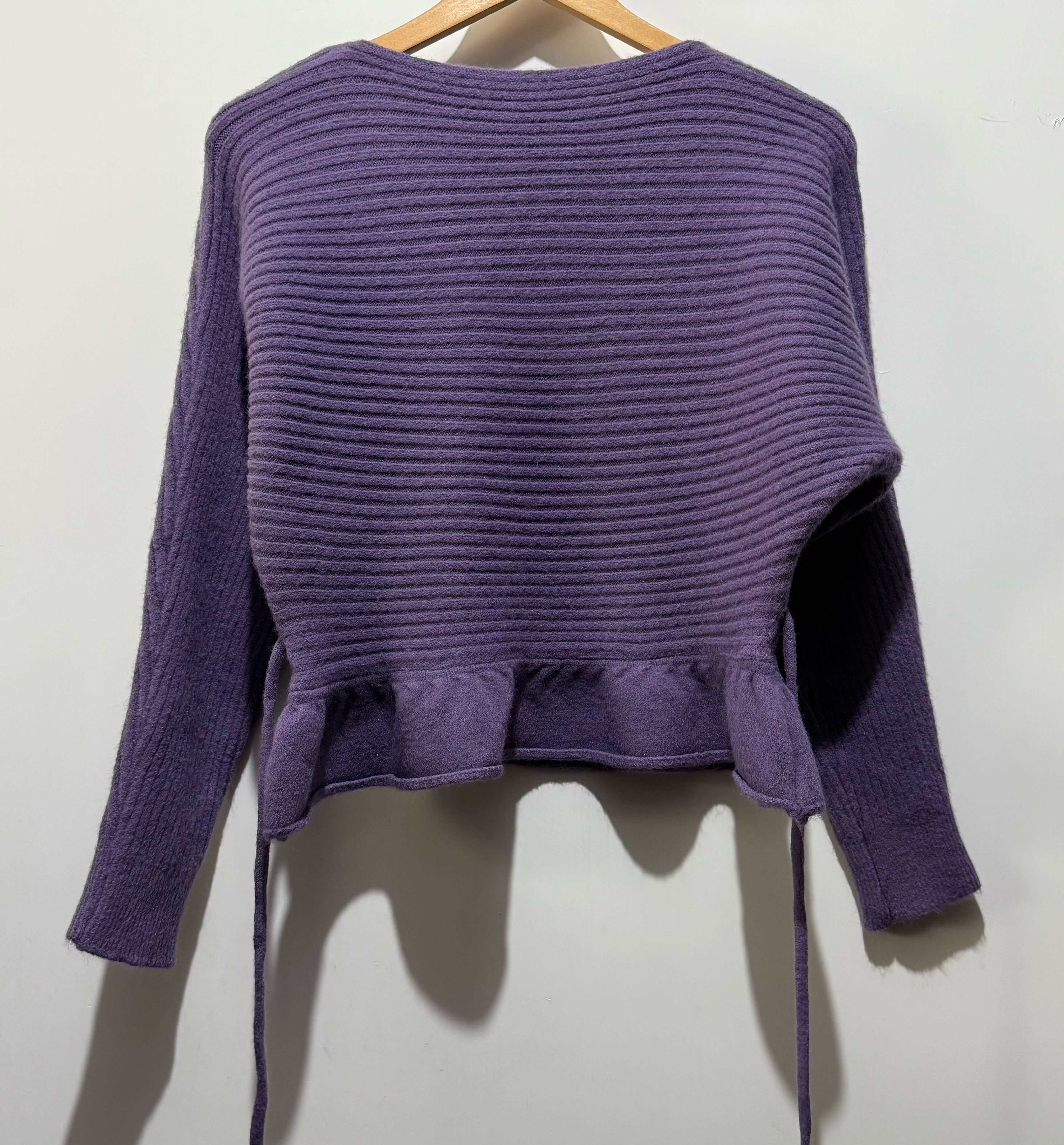 #2057 Ruffles邊針織Top