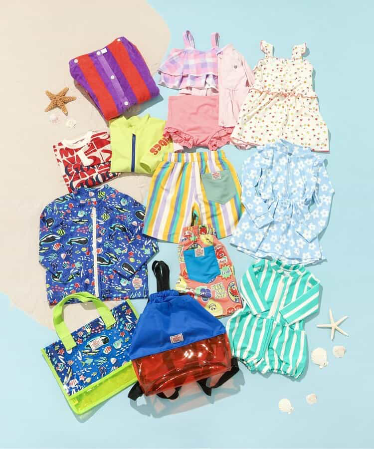 🇯🇵預訂 日本直送🇯🇵Apres les cours兩色荷葉邊分體泳衣