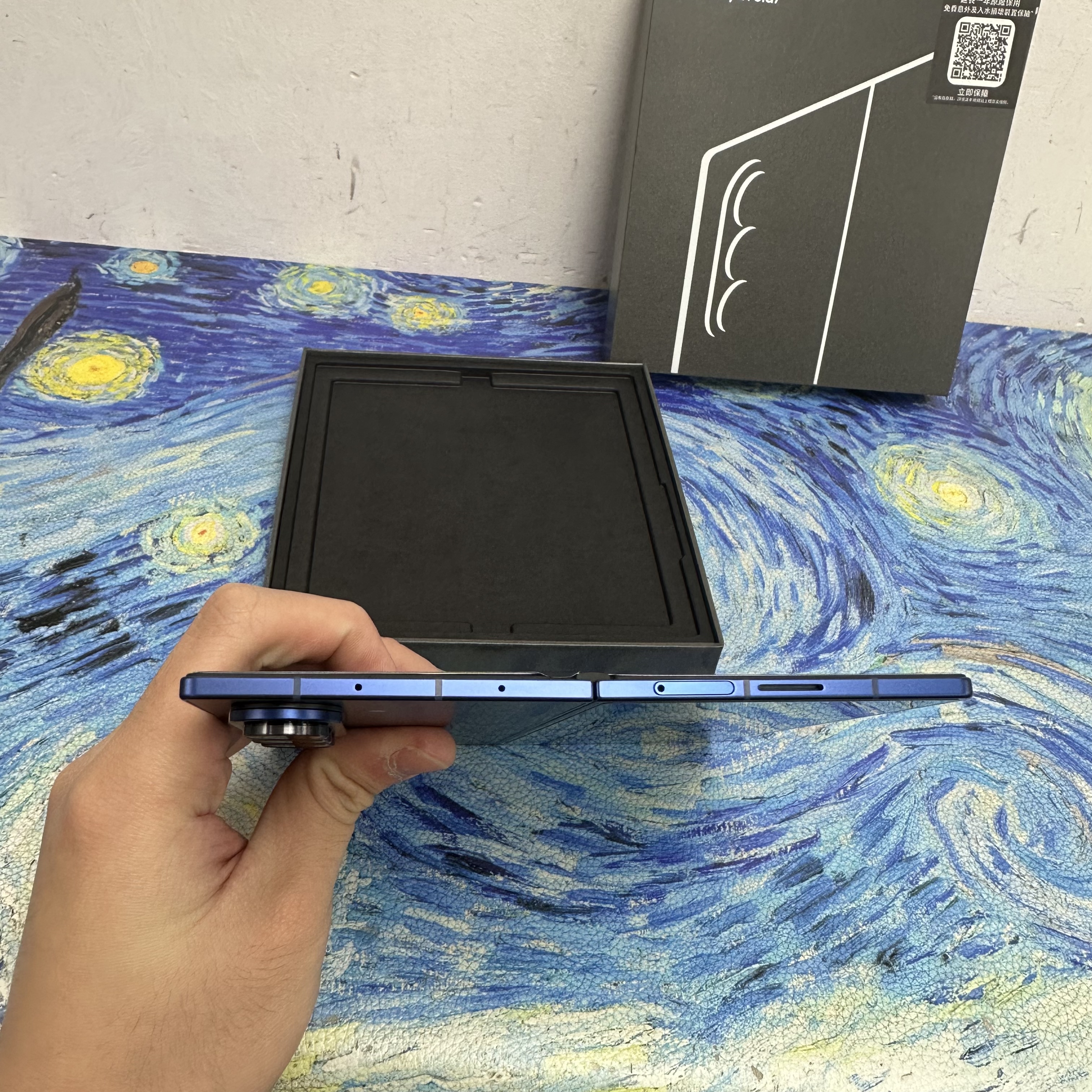 *6158  Samsung Galaxy  Fold 7 完美機 16+1TB 藍色 Blue