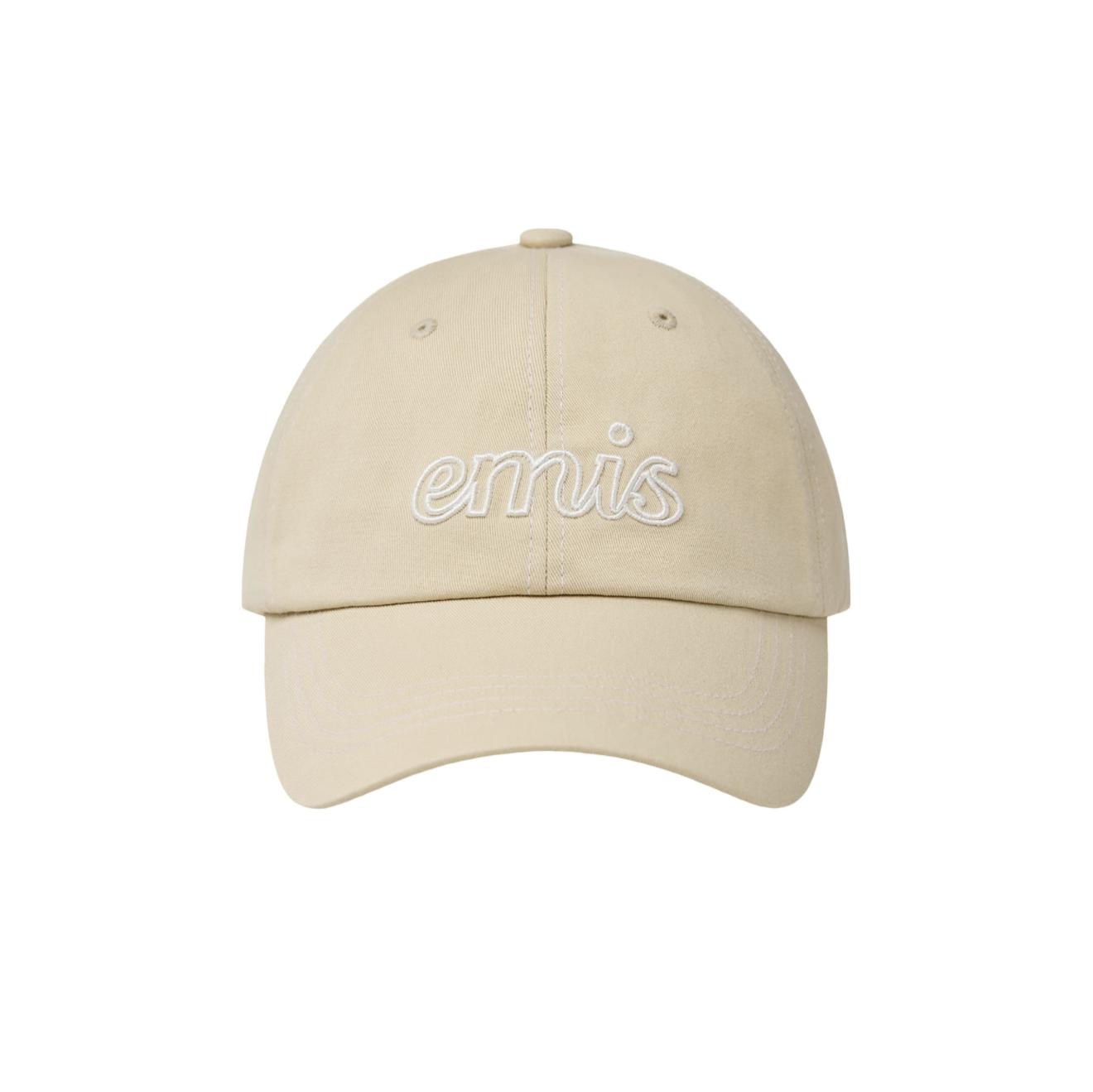 EMIS Lettering Logo White Stitch Ball Cap