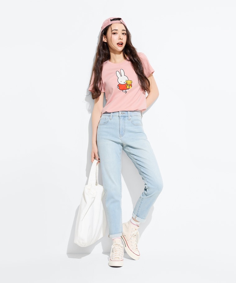 💚預訂 台灣直送💚Miffy兩色印花成人女裝親子款純棉短袖T恤