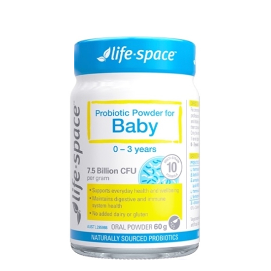 (NS)澳洲 Life Space  Baby BB益生菌粉60g 6月-3歲 （澳洲版）