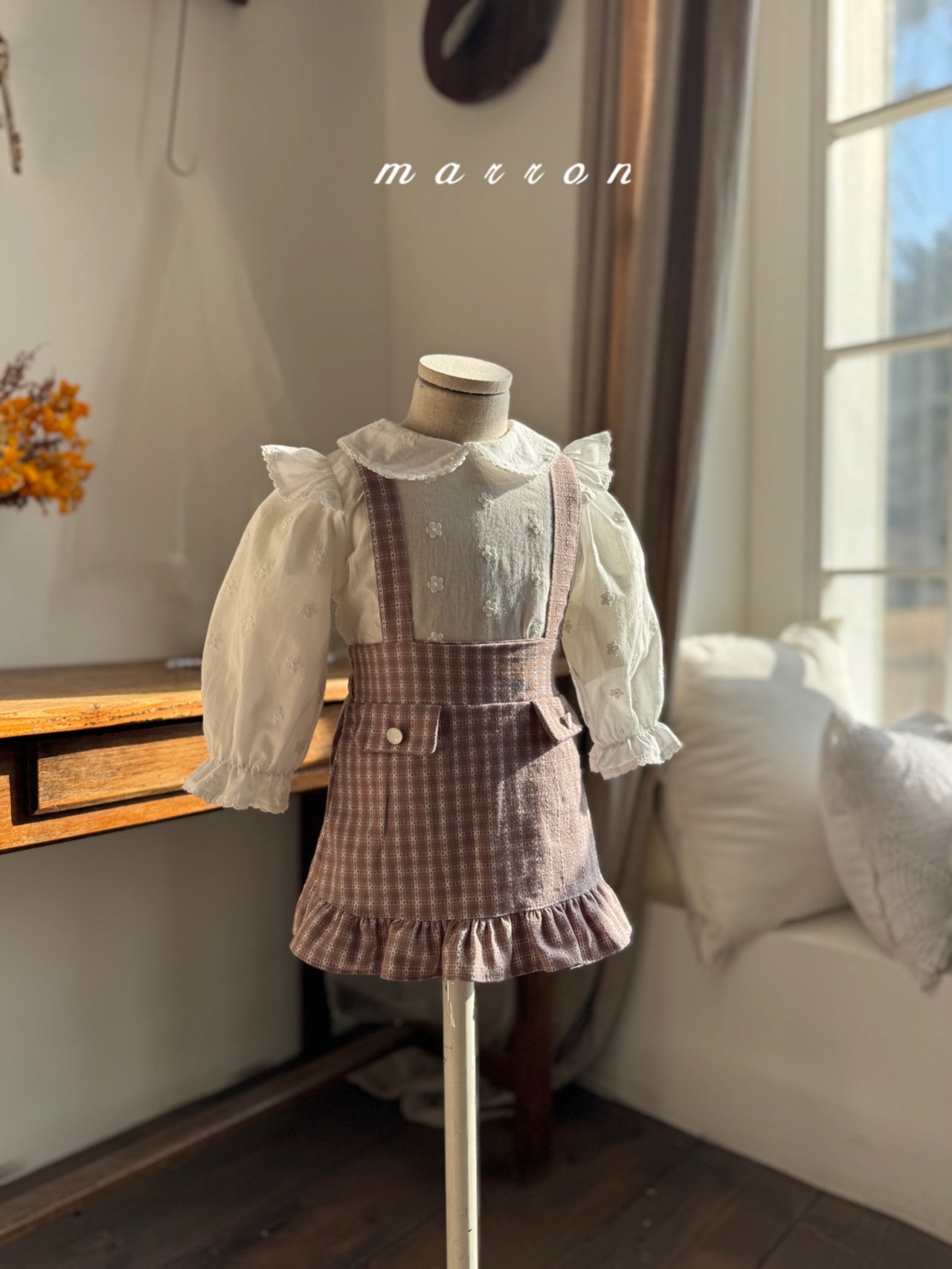 🇰🇷Marron blouse