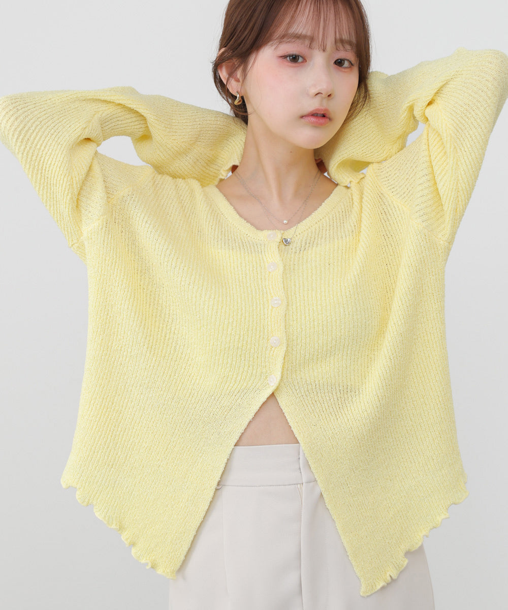 <JP> Spring Mellow Ruffles Soft Knit * 4色入 <預購>