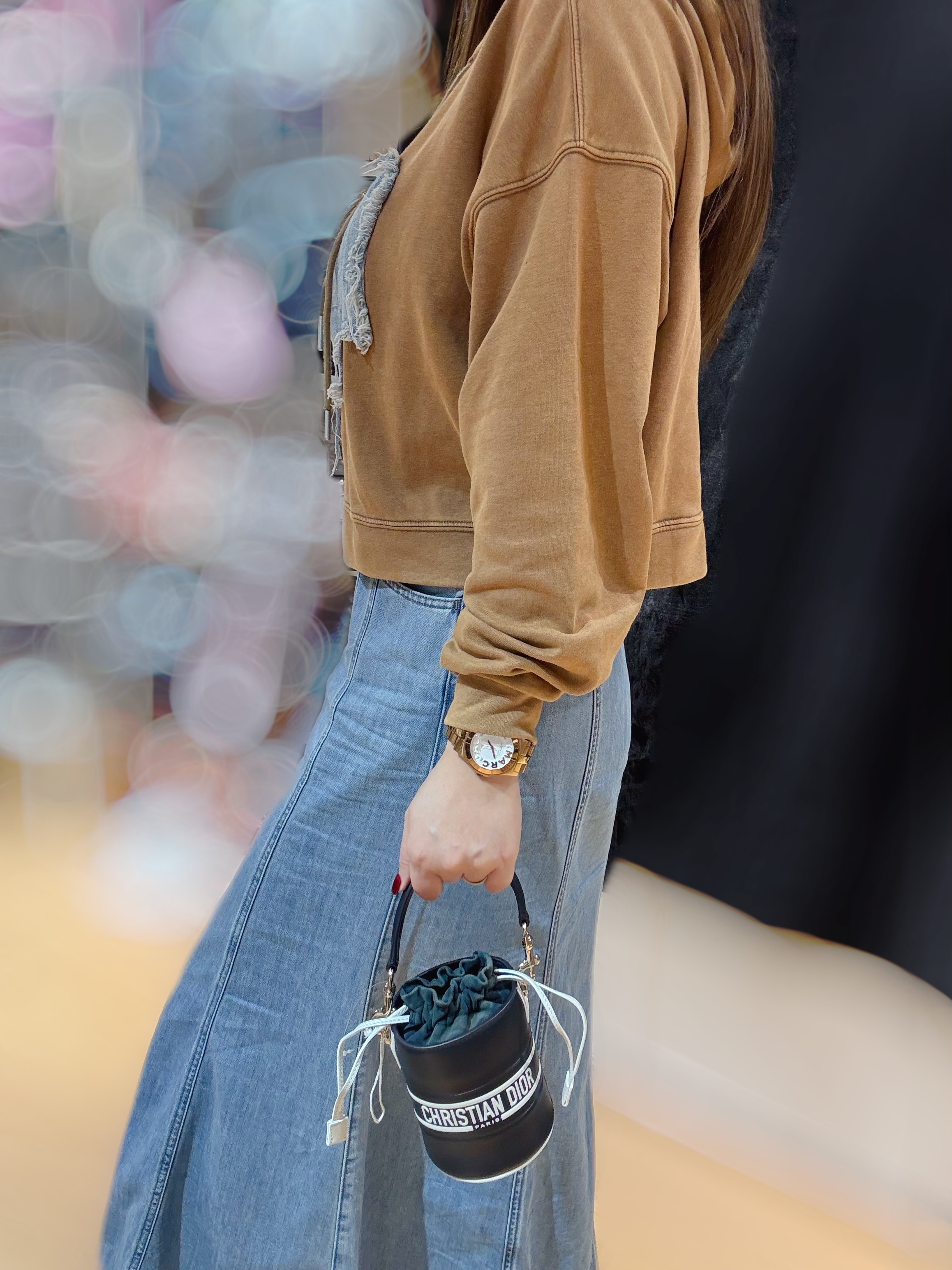 Dior Vibe bucket mirco navy