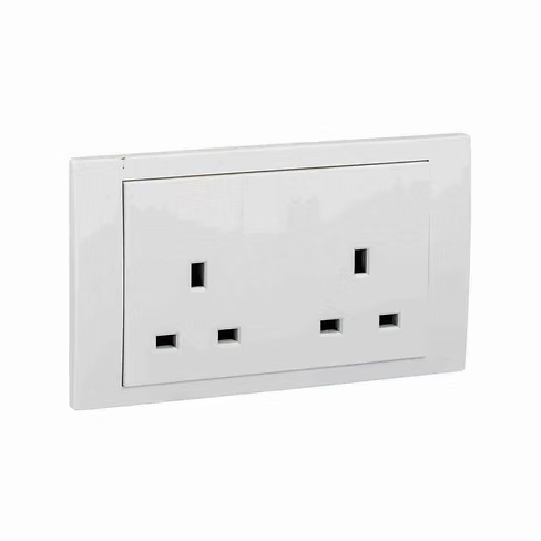 施耐德 元雅 白 13A孖蘇 插座