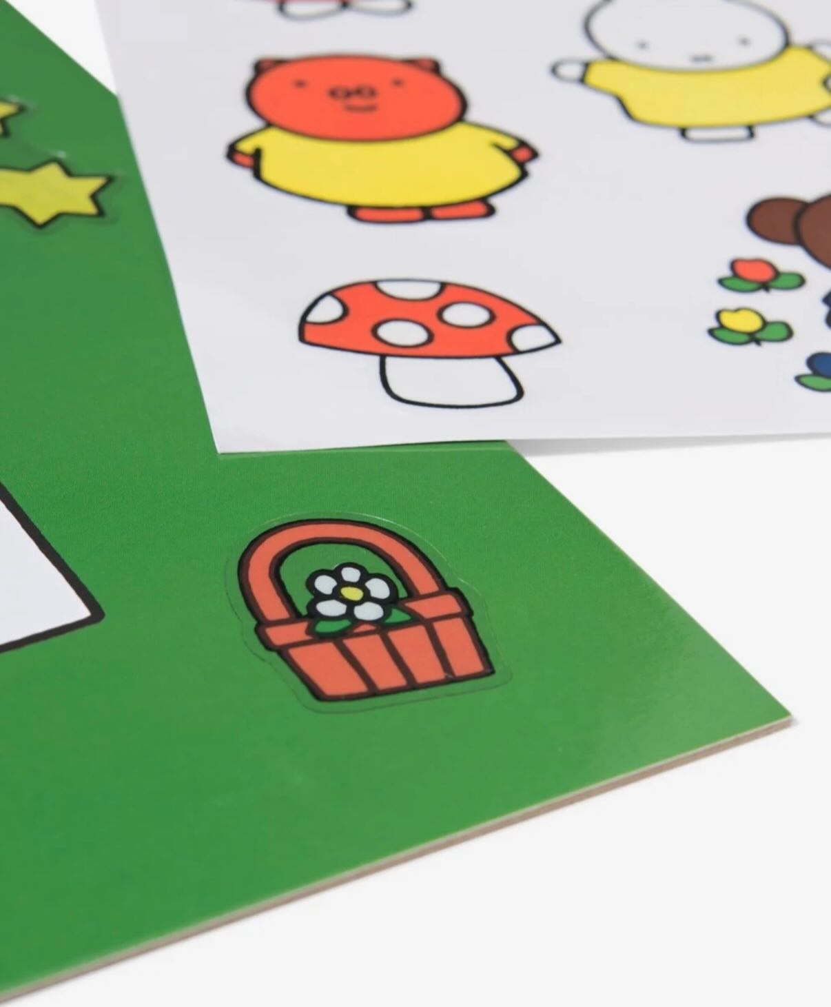 Miffy reusable sticker set 