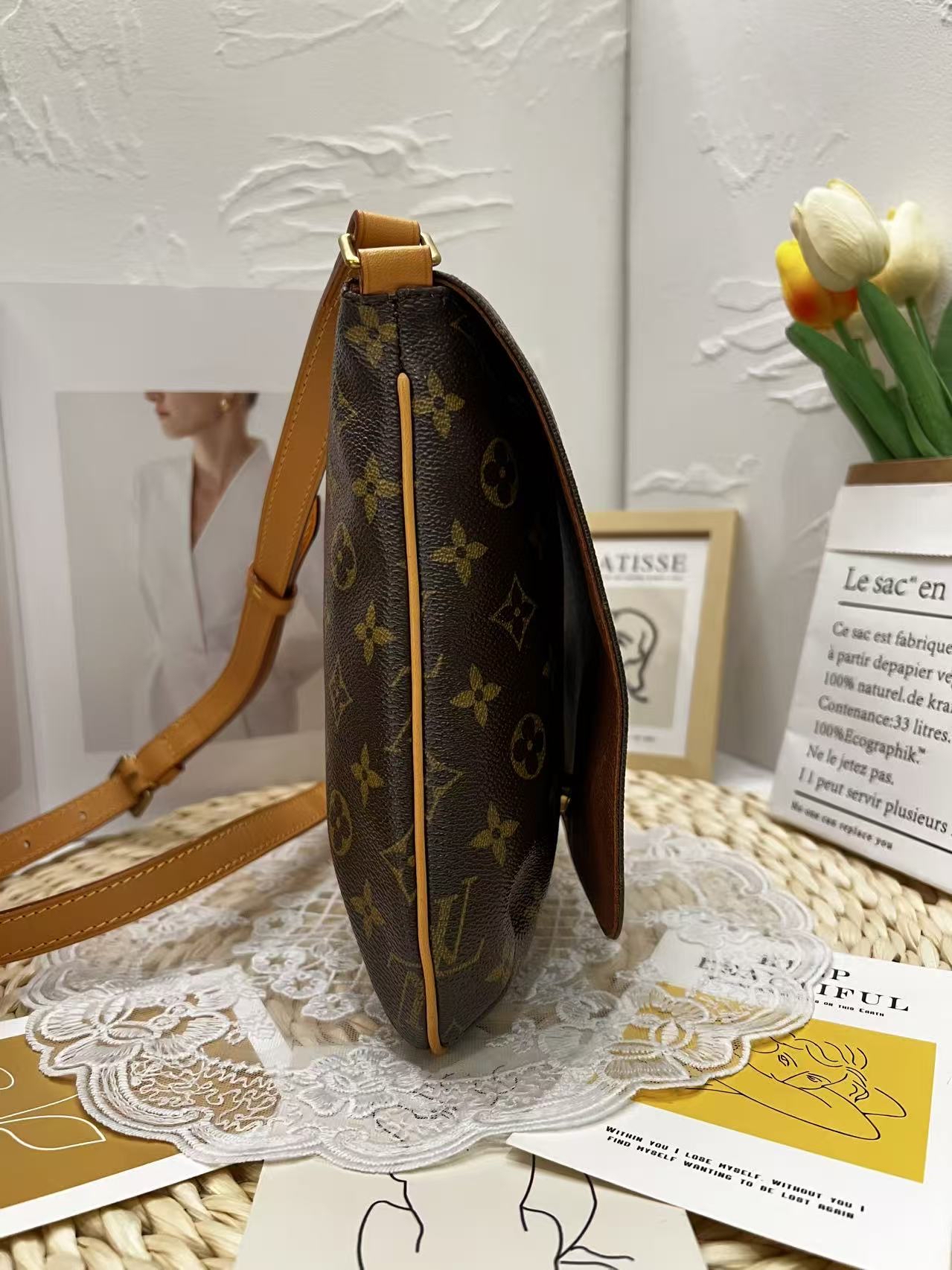 LV Monogram Musette Salsa (王菲包）