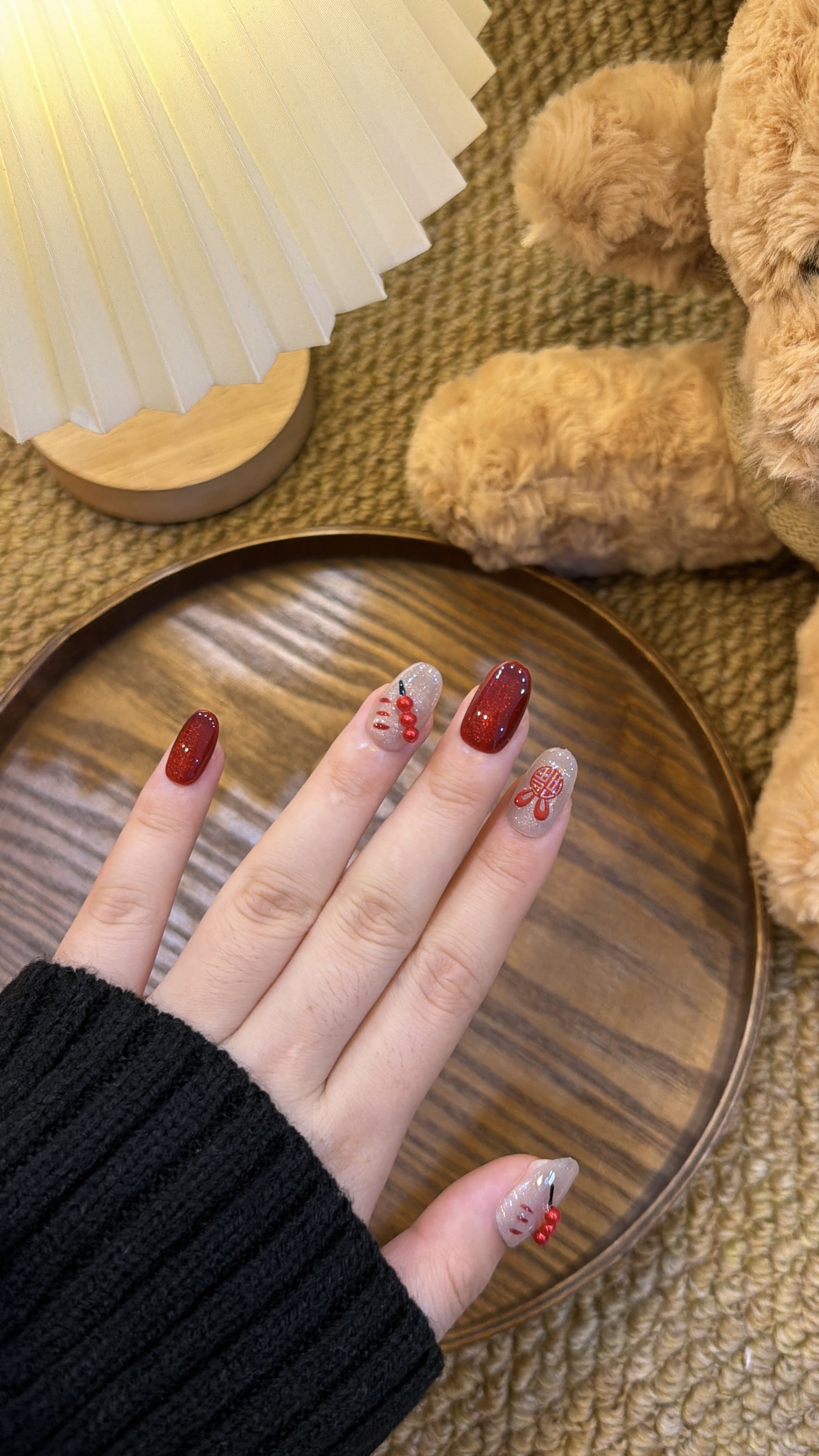 万事呈红 短椭圆