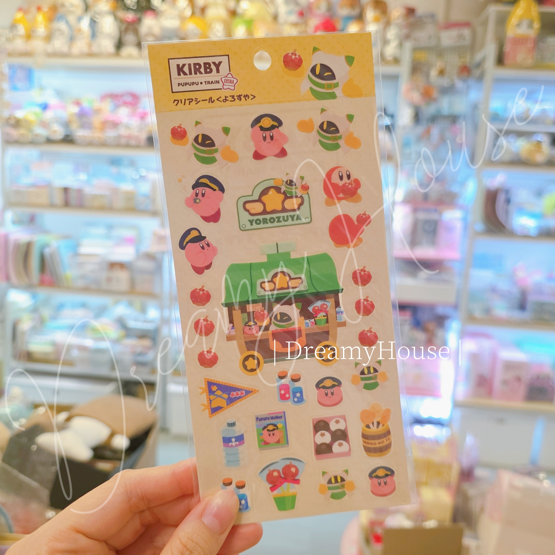 日本 Kirby 🚅PUPUPU TRAIN⭐️ 貼紙